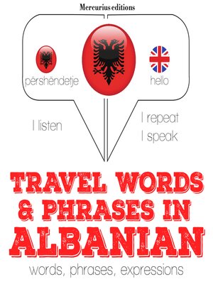 cover image of Travel Words and Phrases in Albanian